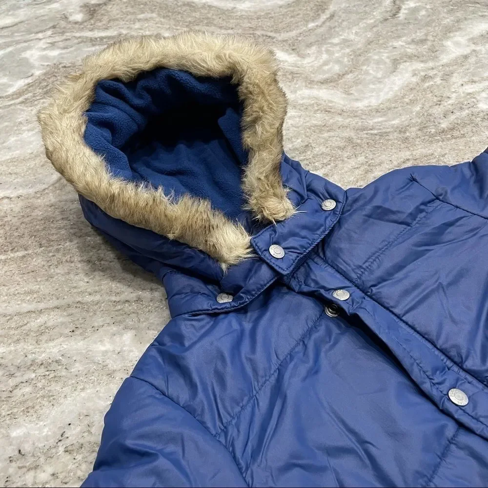 THE Children’s Place Blue Winter Jacket 18M